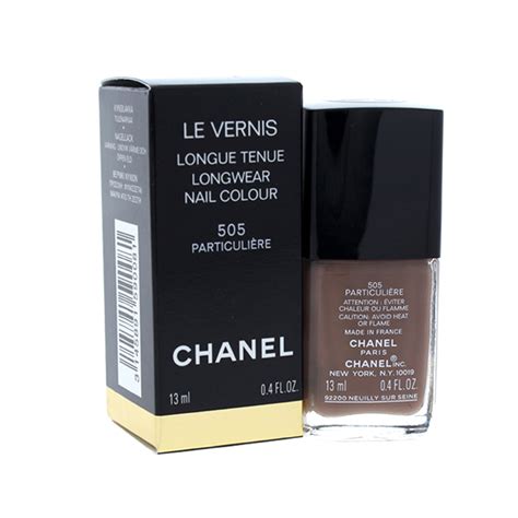 vernis blanc chanel|chanel 505 particuliere nail polish.